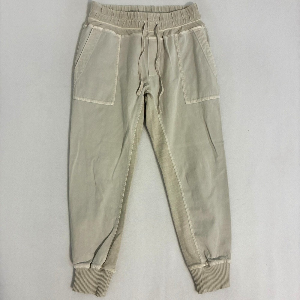 James Perse Jogger Pants Women's Size 2 Elastic Waist Loungewear Quiet Luxury